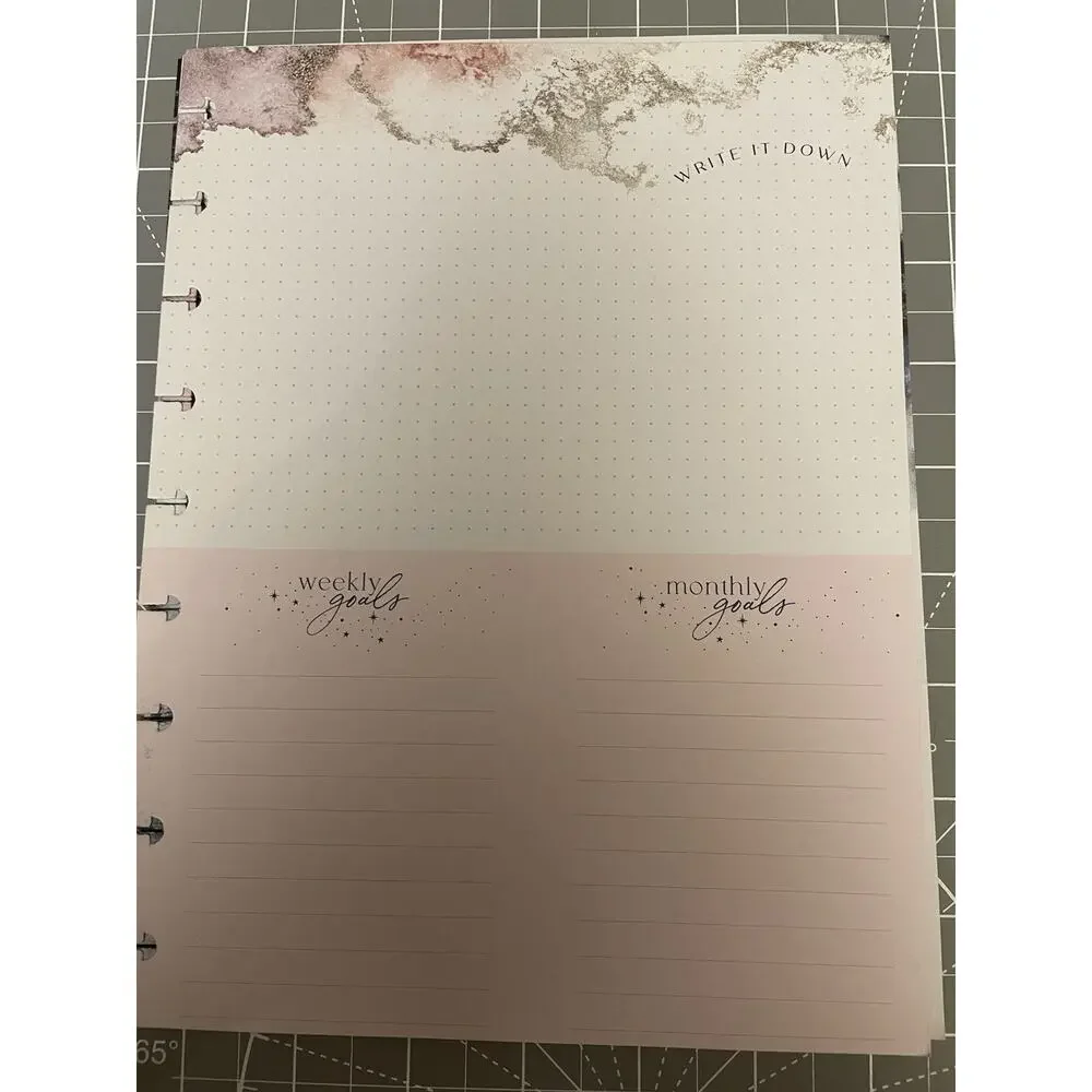 Happy Planner Classic Cosmic Watercolor Companion Set Envelopes, Dashboards